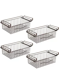 Discount 😍 MDesign Under Shelf Sliding Wire Basket 17" x 11" x 7" 💯 -Storage Basket Store Belk 2703