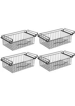 Discount 😍 MDesign Under Shelf Sliding Wire Basket 17" x 11" x 7" 💯 -Storage Basket Store Belk 2704