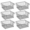 Best deal ⌛ MDesign Stackable Wire Basket 12" x 11" x 5" 🧨 -Storage Basket Store Belk 2711
