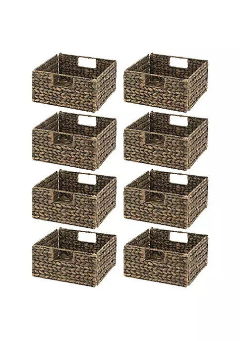 Coupon π MDesign Braided Hyacinth Basket 11" x 11" x 5" π 3 Coupon π MDesign Braided Hyacinth Basket 11" x 11" x 5" π