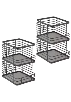 Brand new 🥰 MDesign Stackable Open Front Wire Basket 9" x 11" x 9" 👏