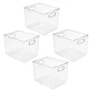 Best Pirce 🛒 MDesign Bin with Handles 10" x 5" x 8" ⭐ -Storage Basket Store Belk 2837