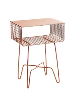Best Sale 🔥 MDesign 2-Tier Wire Side Table ⭐ 18 Best Sale 🔥 MDesign 2-Tier Wire Side Table ⭐ -Storage Basket Store Belk 2850