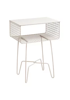 Best Sale 🔥 MDesign 2-Tier Wire Side Table ⭐ 19 Best Sale 🔥 MDesign 2-Tier Wire Side Table ⭐ -Storage Basket Store Belk 2851