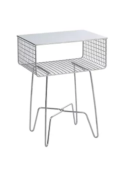 Best Sale 🔥 MDesign 2-Tier Wire Side Table ⭐ 24 Best Sale 🔥 MDesign 2-Tier Wire Side Table ⭐ -Storage Basket Store Belk 2856