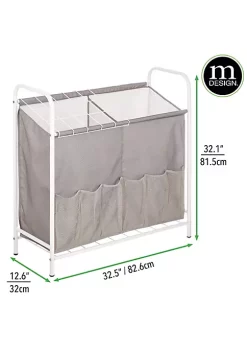 Outlet 🧨 MDesign Sports Storage Rack with Fabric Pockets ⭐ -Storage Basket Store Belk 2860