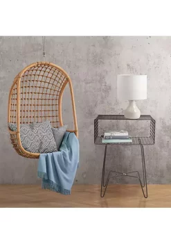 New ๐งจ MDesign 2-Tier Wire Side Table โญ 19 New ๐งจ MDesign 2-Tier Wire Side Table โญ -Storage Basket Store Belk 2873