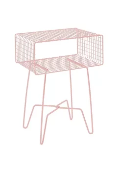 New ๐งจ MDesign 2-Tier Wire Side Table โญ 23 New ๐งจ MDesign 2-Tier Wire Side Table โญ -Storage Basket Store Belk 2877