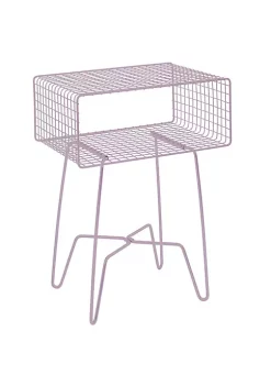 New ๐งจ MDesign 2-Tier Wire Side Table โญ 25 New ๐งจ MDesign 2-Tier Wire Side Table โญ -Storage Basket Store Belk 2879