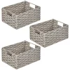 Flash Sale β MDesign Braided Hyacinth Basket with Handles 12" x 9" x 6" π₯ 2 Flash Sale β MDesign Braided Hyacinth Basket with Handles 12" x 9" x 6" π₯ -Storage Basket Store Belk 2888