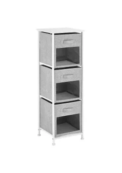 New π MDesign Storage Unit with Fabric Window Bins β¨