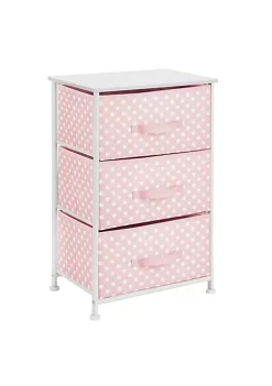 Best Pirce 🔔 MDesign 3-Drawer Fabric Nightstand 🔔