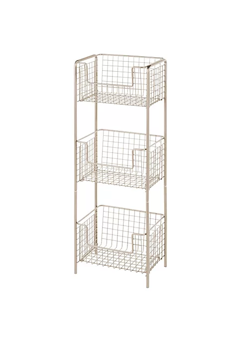 Buy β€οΈ MDesign 3-Tier Freestanding Wire Basket Stand π₯ 8 Buy β€οΈ MDesign 3-Tier Freestanding Wire Basket Stand π₯ - Image 6