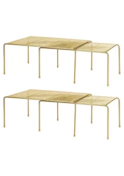 Best reviews of 😀 MDesign Cabinet Shelf Riser 🌟 -Storage Basket Store Belk 3002