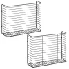Buy 🔔 MDesign Wall Mount Wire Basket 17" x 5" x 13" 🎉 -Storage Basket Store Belk 3019