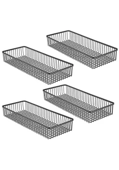 Cheap 👏 MDesign Wire In-Drawer Organizer Tray 💯 -Storage Basket Store Belk 3042