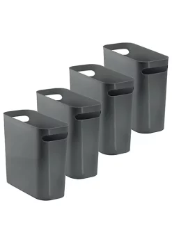 Outlet 🧨 MDesign 5.7-Liter Trash Can with Handles 🧨 -Storage Basket Store Belk 3050