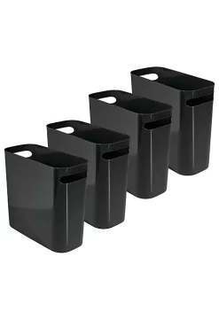 Outlet 🧨 MDesign 5.7-Liter Trash Can with Handles 🧨 -Storage Basket Store Belk 3052