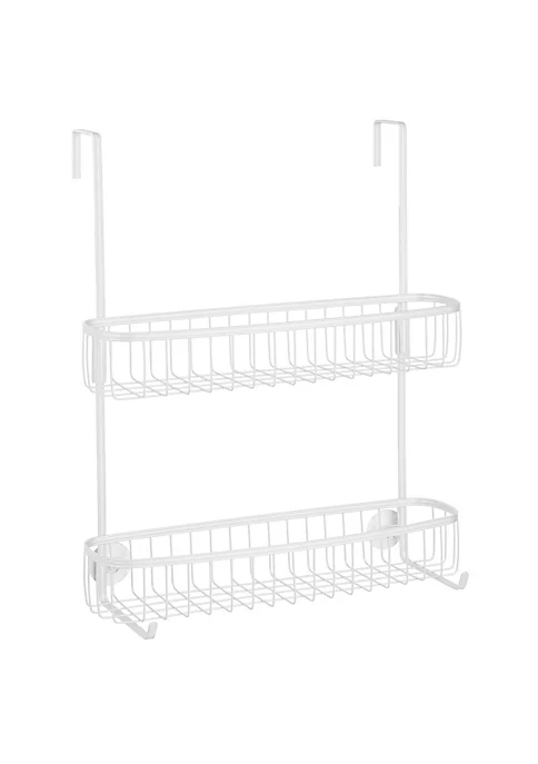 Brand new ✨ MDesign Stainless Steel Over Door Shower Caddy ✨ 3 Brand new ✨ MDesign Stainless Steel Over Door Shower Caddy ✨