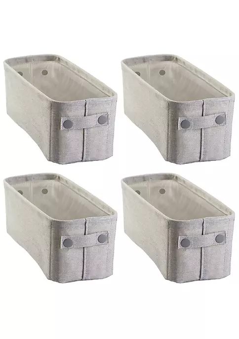 Cheap 𧨠MDesign Fabric Bin with Handles 15" x 6" x 5.5" π₯ 8 Cheap 𧨠MDesign Fabric Bin with Handles 15" x 6" x 5.5" π₯ - Image 6