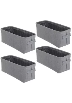 Cheap 𧨠MDesign Fabric Bin with Handles 15" x 6" x 5.5" π₯ 15 Cheap 𧨠MDesign Fabric Bin with Handles 15" x 6" x 5.5" π₯ -Storage Basket Store Belk 3069