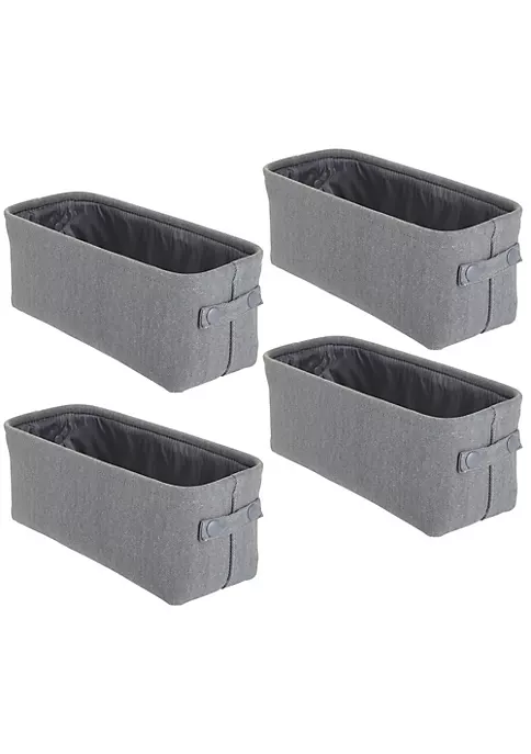 Cheap 𧨠MDesign Fabric Bin with Handles 15" x 6" x 5.5" π₯ 9 Cheap 𧨠MDesign Fabric Bin with Handles 15" x 6" x 5.5" π₯ - Image 7