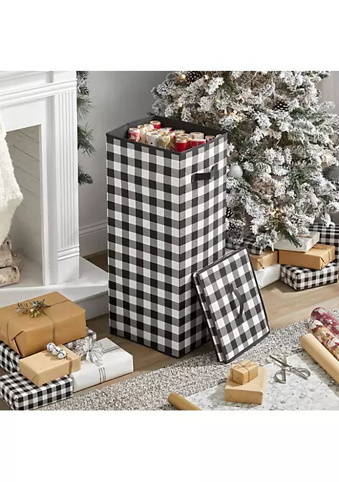 Outlet ๐ MDesign Gift Wrap Storage Box with Lid ๐ 4 Outlet ๐ MDesign Gift Wrap Storage Box with Lid ๐ - Image 2