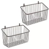 Coupon ✨ MDesign Wall Mount Wire Basket 12" x 5" x 7" 💯