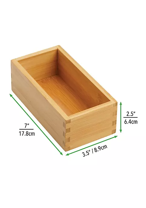 Promo π MDesign Bamboo In-Drawer Tray Set 3.5" x 7" x 2.5" π 5 Promo π MDesign Bamboo In-Drawer Tray Set 3.5" x 7" x 2.5" π - Image 3