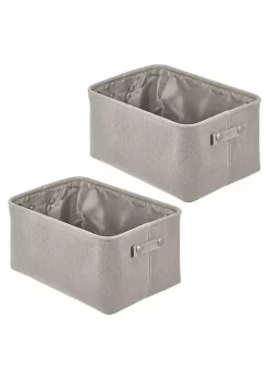 Best reviews of 🔔 MDesign Cotton Bin with Handles 13" x 13" x 13" ❤️ -Storage Basket Store Belk 3179