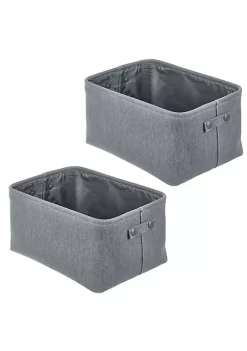 Best reviews of 🔔 MDesign Cotton Bin with Handles 13" x 13" x 13" ❤️ -Storage Basket Store Belk 3181
