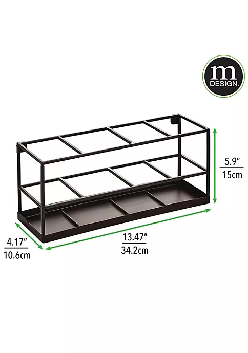Outlet π€© MDesign 4-Section Wall Mount Hair Tool Rack π 4 Outlet π€© MDesign 4-Section Wall Mount Hair Tool Rack π - Image 2