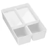 Outlet 🎉 MDesign In-Drawer Divided Organizer Tray Set 🧨 -Storage Basket Store Belk 3201