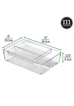 Outlet 🎉 MDesign In-Drawer Divided Organizer Tray Set 🧨 -Storage Basket Store Belk 3203
