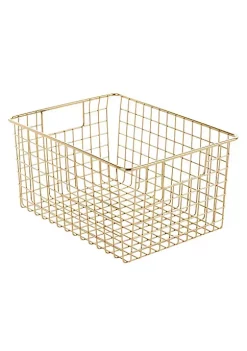 Best Pirce 🎉 MDesign Wire Basket with Handles 12" x 9" x 8" 😍