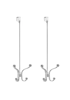 Buy 😍 MDesign Over Door Easy Reach 4-Hook Hanger 👏 -Storage Basket Store Belk 3278