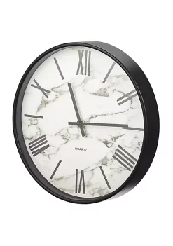 Promo ⭐ MDesign Wall Clock with Marble Accent 🌟