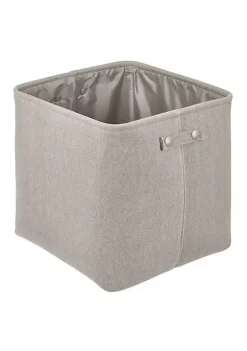 Wholesale 😀 MDesign Cotton Bin with Handles 13" x 13" x 13" ✔️ -Storage Basket Store Belk 3304