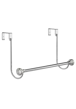 Brand new ✨ MDesign Over Shower Door Towel Bar 🔔 -Storage Basket Store Belk 3311