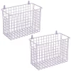 Promo 🌟 MDesign Wall Mount Wire Basket 6" x 12" x 8" 🧨 -Storage Basket Store Belk 3315