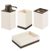 Coupon ⌛ MDesign 4-Piece Bathroom Accessories Set 🛒 -Storage Basket Store Belk 333