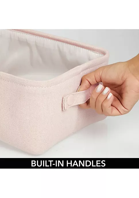 Outlet π MDesign Fabric Bin with Handles 15" x 6" x 5.5" βοΈ 4 Outlet π MDesign Fabric Bin with Handles 15" x 6" x 5.5" βοΈ - Image 3