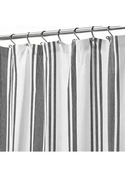 Flash Sale β MDesign Cotton Stripe Shower Curtain π