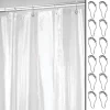 Deals 😀 MDesign Vinyl Shower Curtain Liner with Rings 🔥