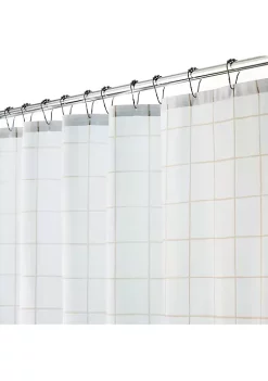 Best Pirce 😉 MDesign Horizontal Stripe Shower Curtain 🛒 -Storage Basket Store Belk 417