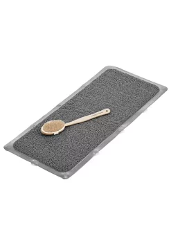 Coupon 🎉 MDesign Loofah Textured Non-Slip Bath Mat 🌟 -Storage Basket Store Belk 450