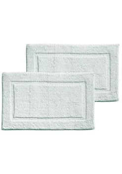 Wholesale 💯 MDesign Cotton Border Bath Mat Set ⌛ -Storage Basket Store Belk 501