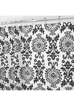 Cheap 🔔 MDesign Damask Shower Curtain 72" x 84" 🔥 -Storage Basket Store Belk 527