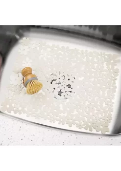 Cheap 👏 MDesign Floral Sink Protector Set 🧨 -Storage Basket Store Belk 533