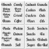 Buy π MDesign Household Label Sticker Sheets π 2 Buy π MDesign Household Label Sticker Sheets π -Storage Basket Store Belk 601